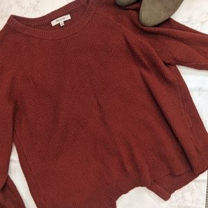 Madewell Cross Back Sweater